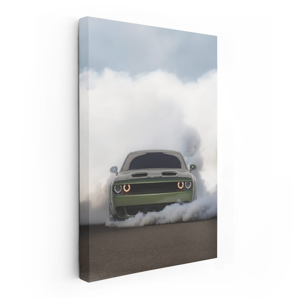 Evade in Mist - Classic Dodge Style and Power