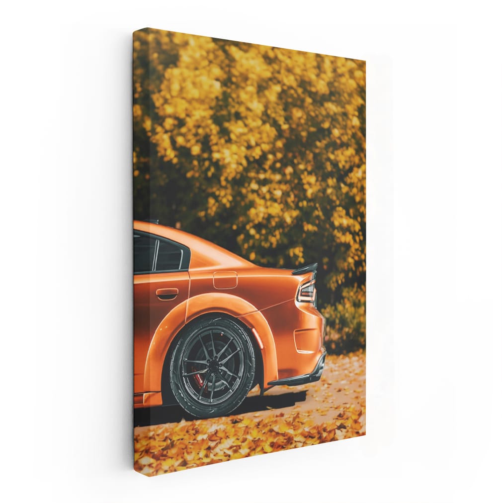 Autumn Forest Dodge - Rugged and Adventurous Ride