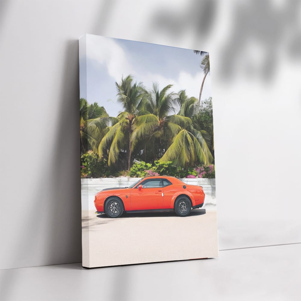 Beachside Dodge Adventure - Classic Elegance in Motion