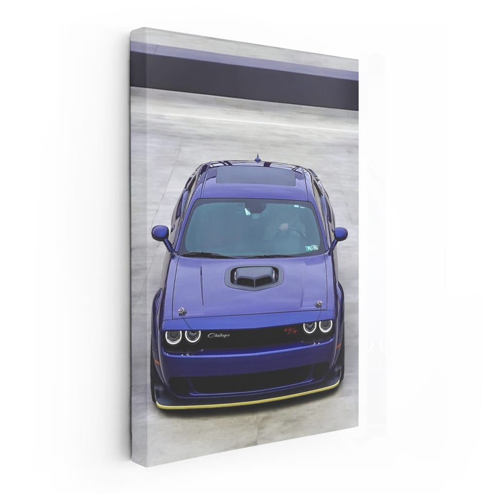 Dodge Purple Parking - Urban Elegance on Wheels