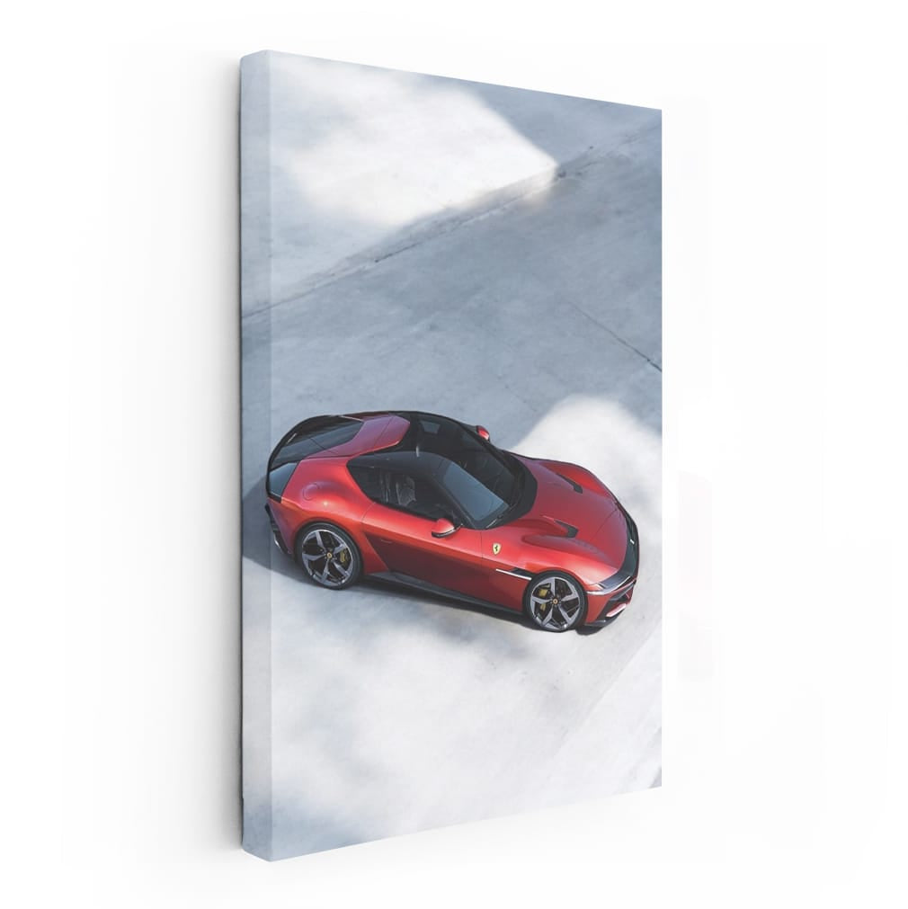 Ferrari 12-Cylinder in Red - Elegance in Motion