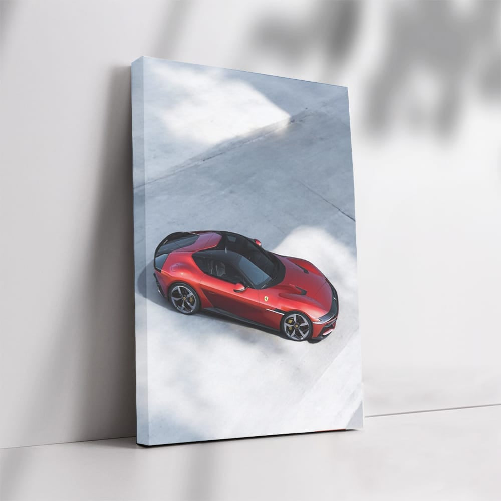 Ferrari 12-Cylinder in Red - Elegance in Motion