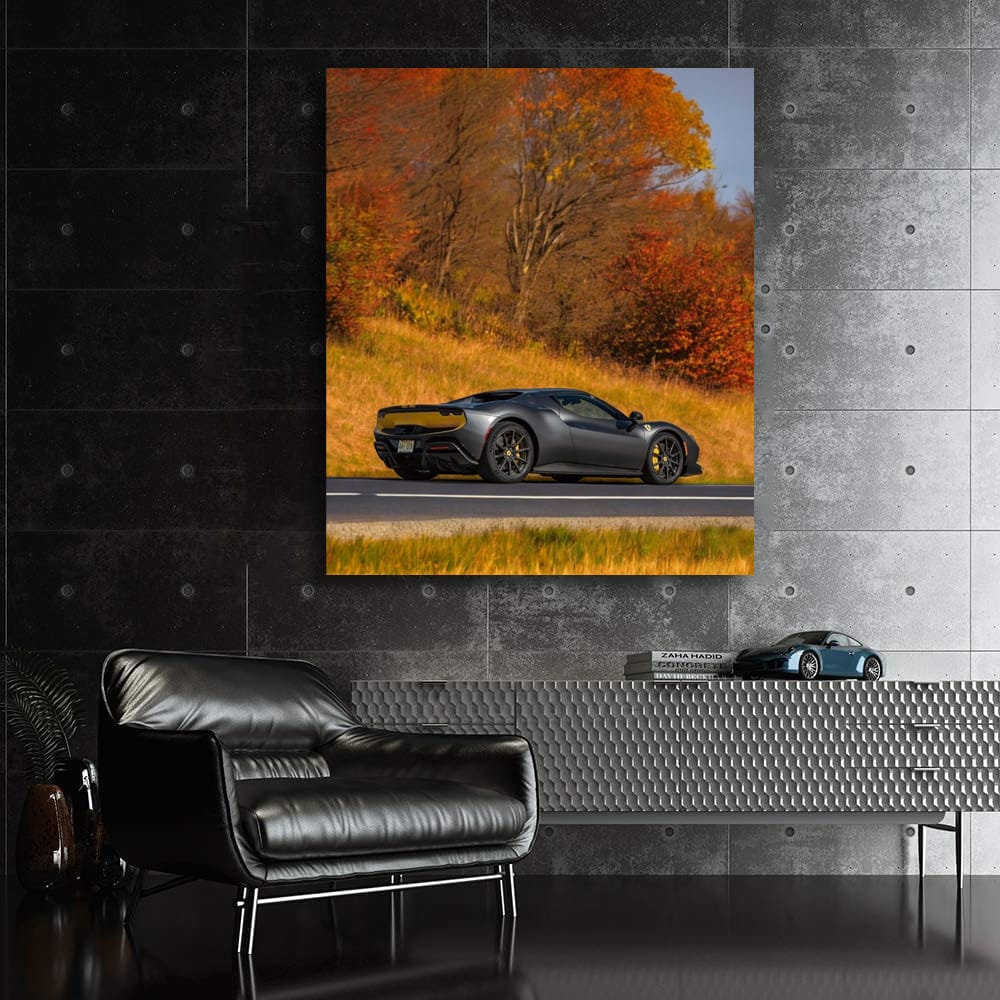 Ferrari 296 GTB Cruising - Fusion of Power and Elegance