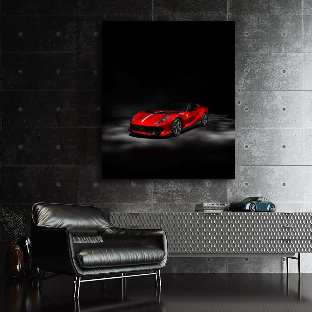 Ferrari 812 Competizione in Black Room - Power Meets Elegance