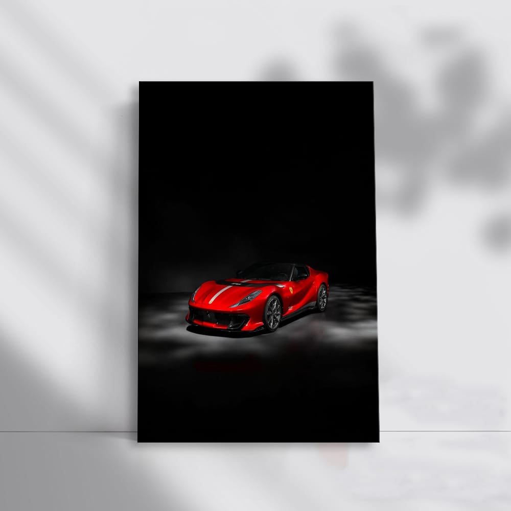 Ferrari 812 Competizione in Black Room - Power Meets Elegance