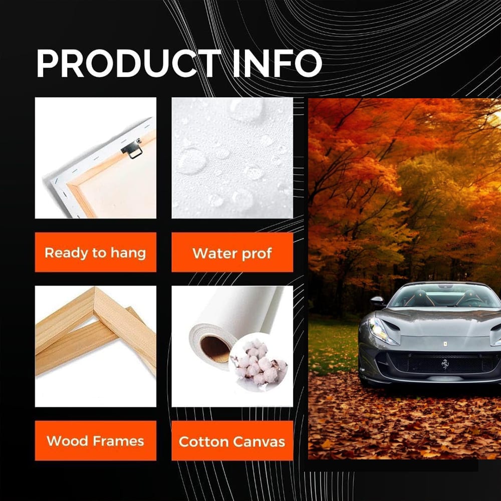 Ferrari 812 GTS Autumn Drive - Unleash Elegance