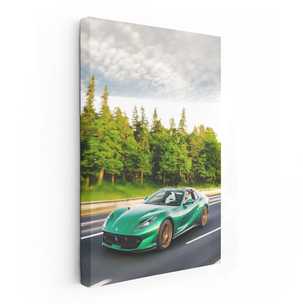 Ferrari 812 GTS in Nature - Power, Elegance, Freedom