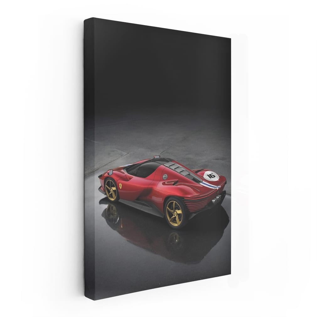 Ferrari Daytona SP3 in Parking - Blend of Elegance and Power