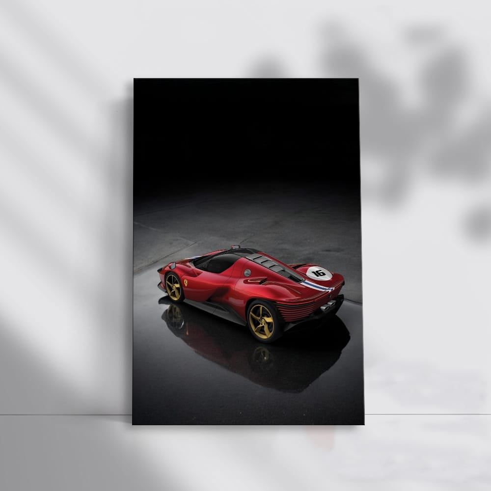 Ferrari Daytona SP3 in Parking - Blend of Elegance and Power