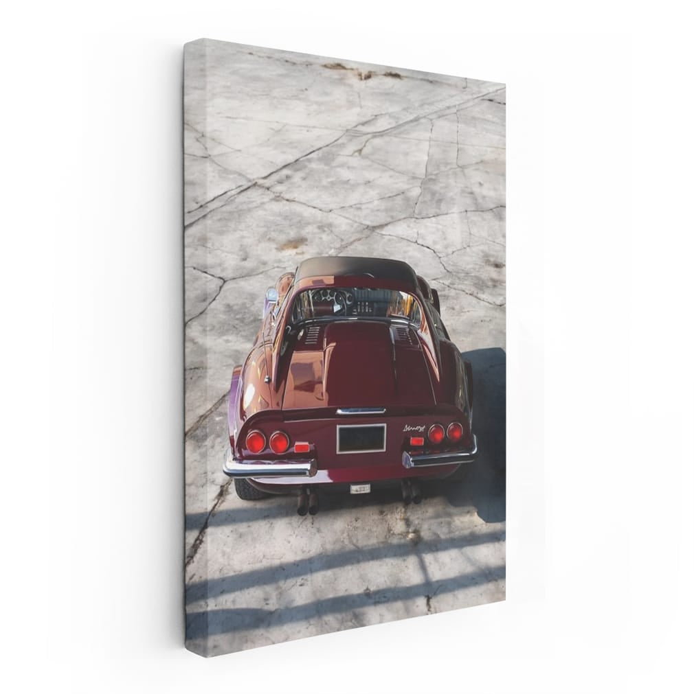 Abandoned Ferrari Dino 246 GT - Classic Elegance Rediscovered