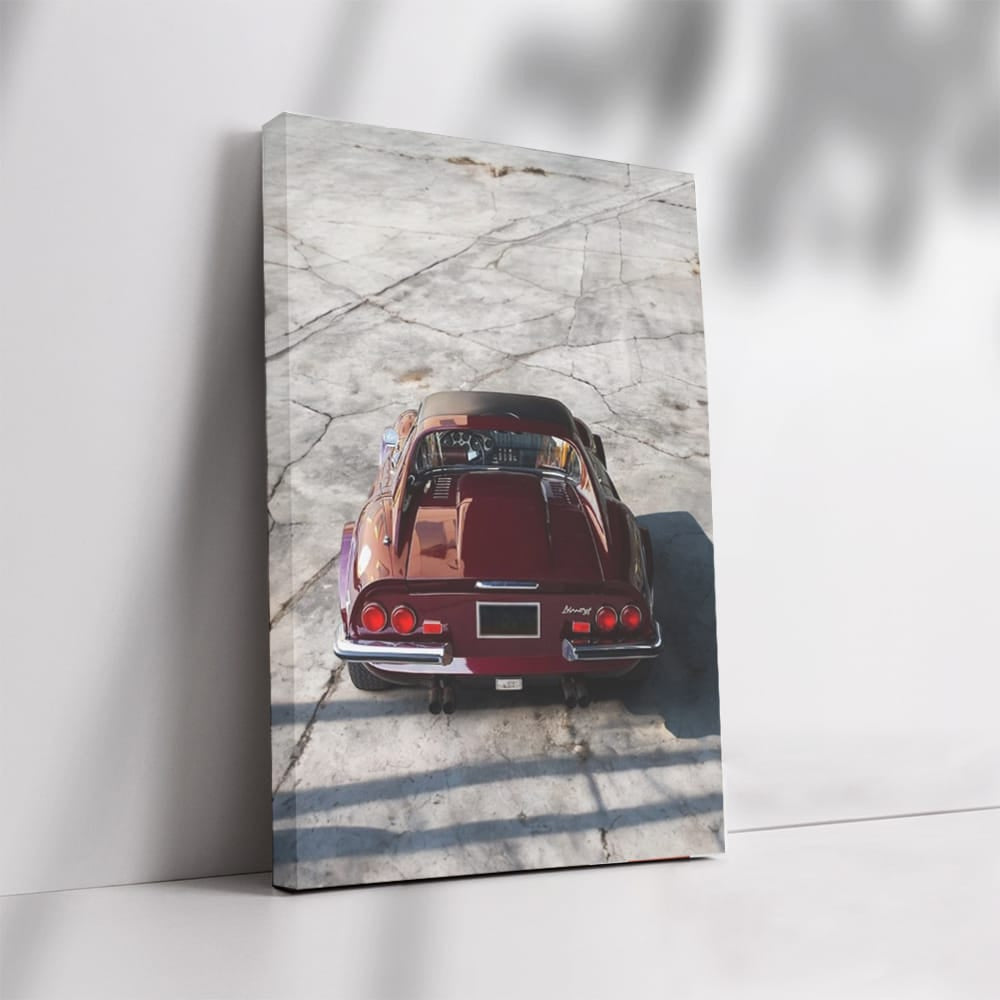 Abandoned Ferrari Dino 246 GT - Classic Elegance Rediscovered