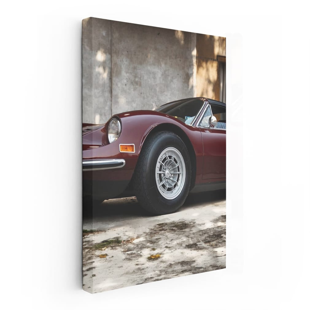 Abandoned Ferrari Dino 246 GT - Classic Elegance Rediscovered