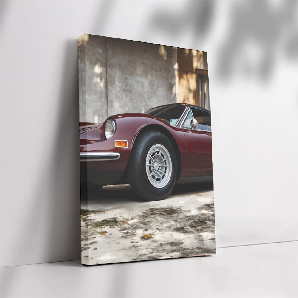 Abandoned Ferrari Dino 246 GT - Classic Elegance Rediscovered