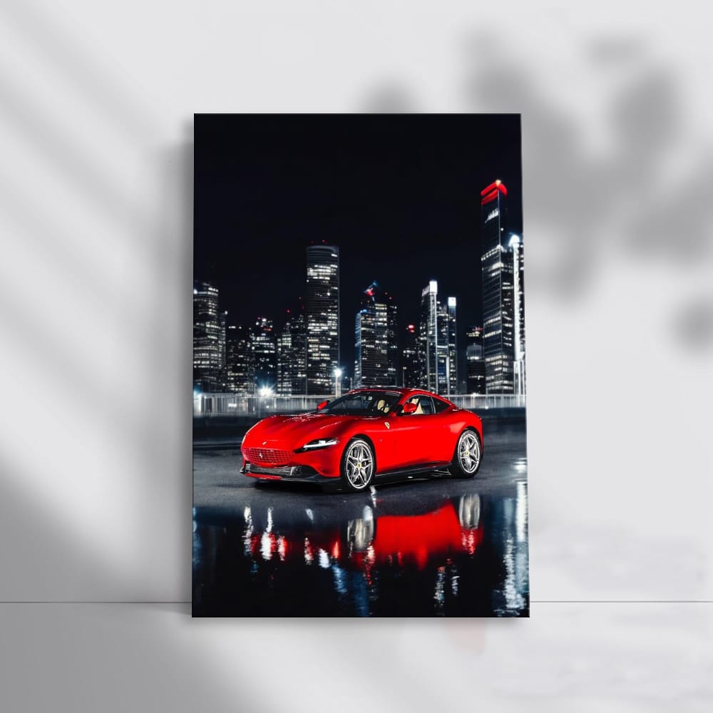 Ferrari Roma - Night Elegance, Speed and Style