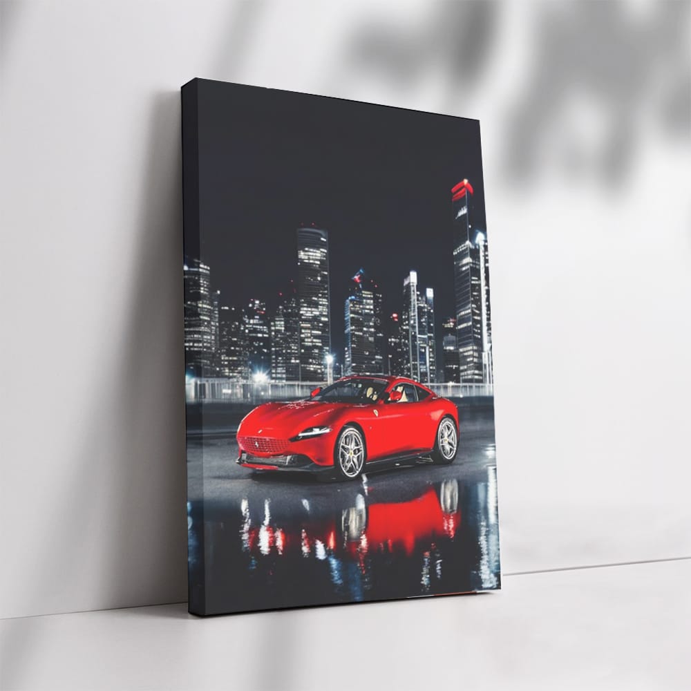 Ferrari Roma - Night Elegance, Speed and Style