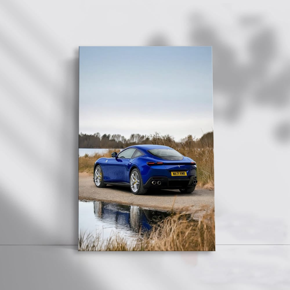Ferrari Roma by Lake - Elegance in Motion