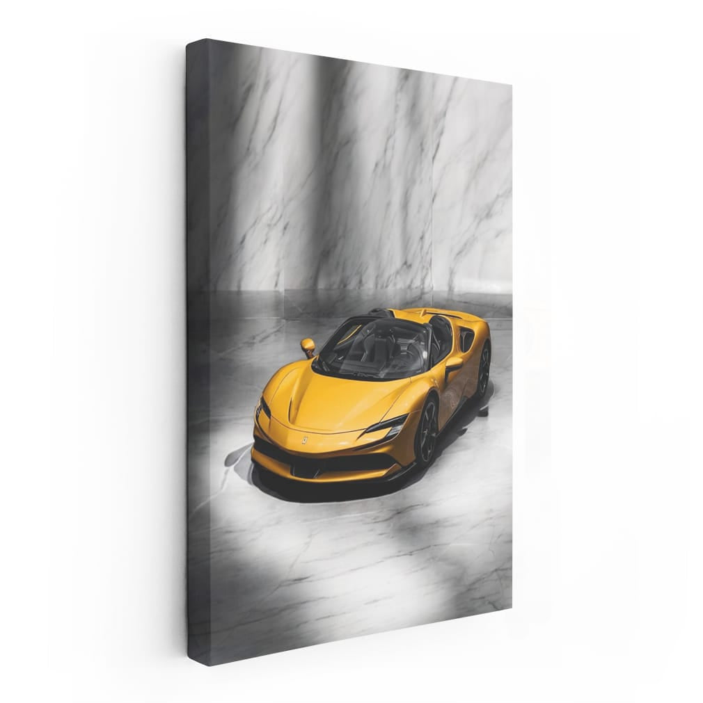 Ferrari SF90 Spider Marble - Luxurious Open-Top Speedster