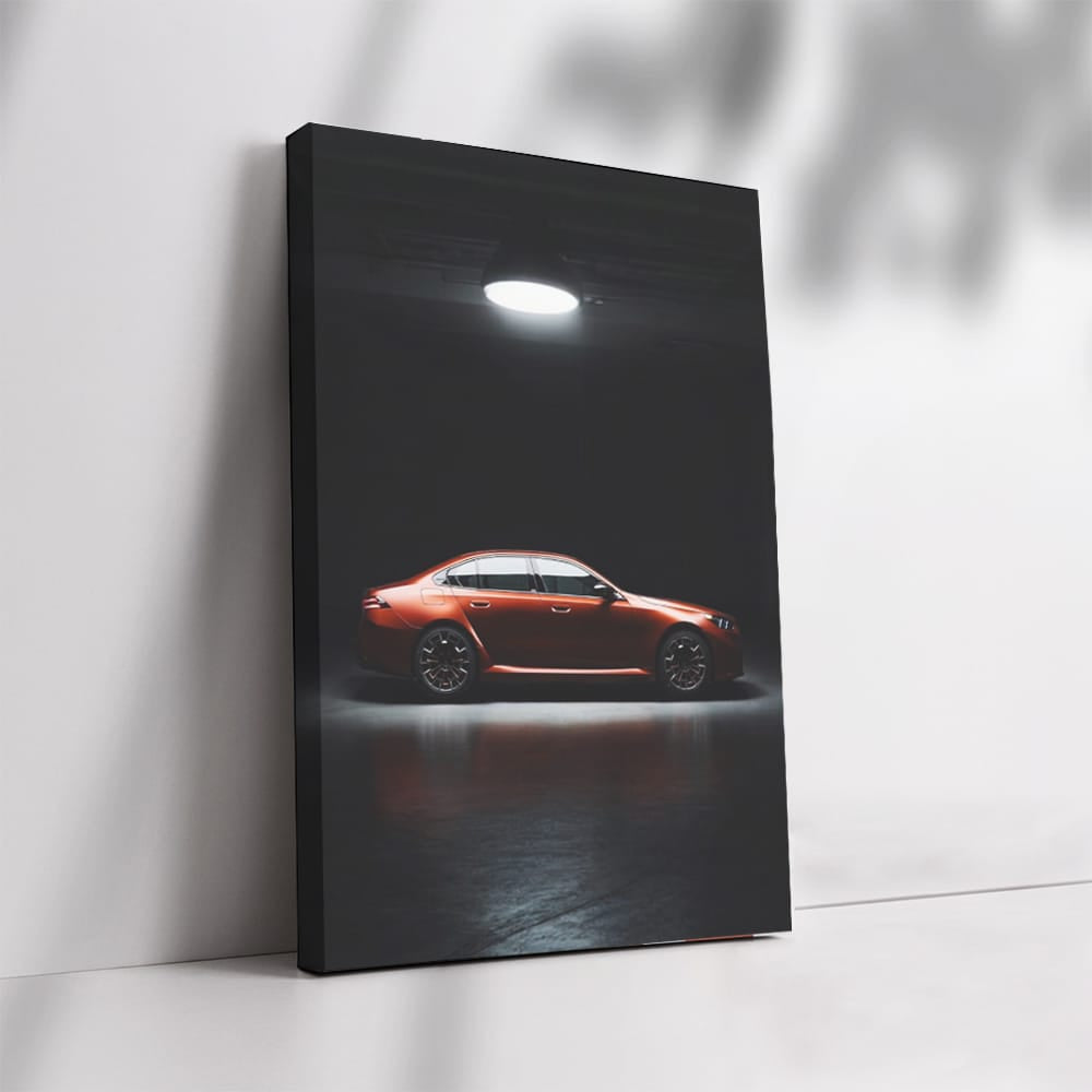 2025 BMW 5 Series in Gold-Orange - Elegance Redefined