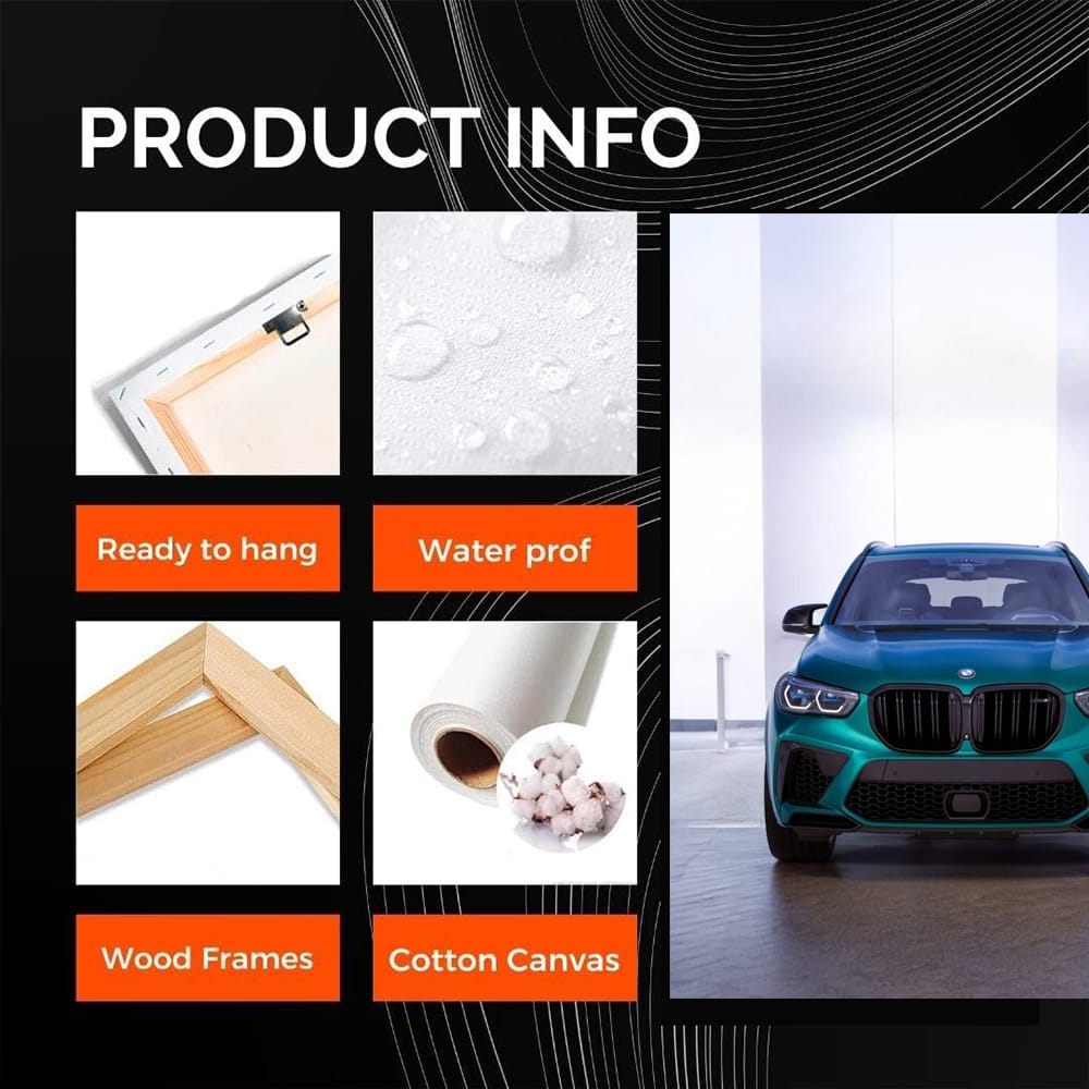 Green BMW X5 Face - Sleek and Stylish Drive