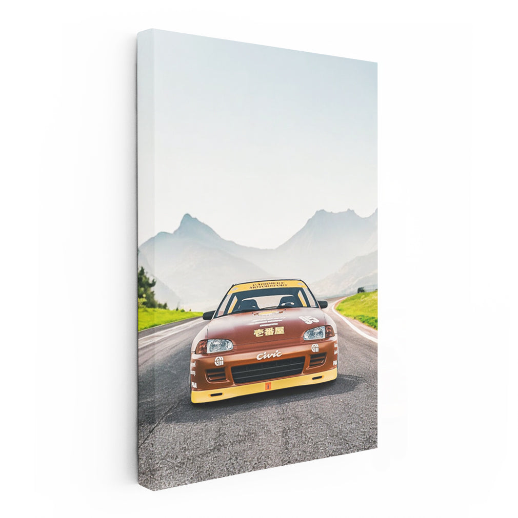 Honda Civic Sport Conquers Mountain Roads - Thrilling Drive