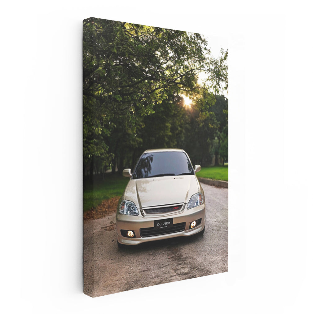 Honda Civic Scenic Drive - Nature's Harmony