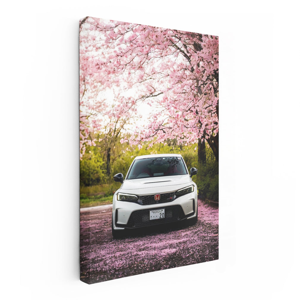 Honda Civic Cruising Kyoto Streets - Compact Elegance