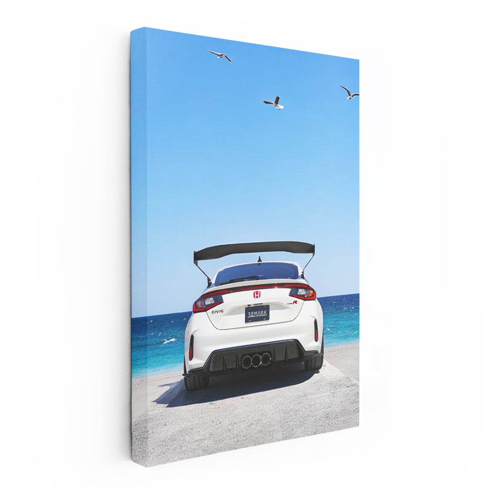 Honda Civic by Ocean - Stylish and Reliable Ride