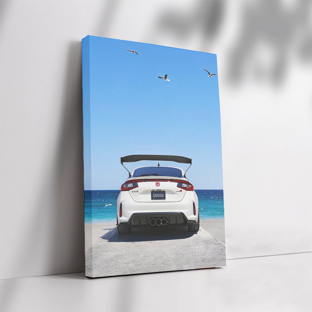 Honda Civic by Ocean - Stylish and Reliable Ride