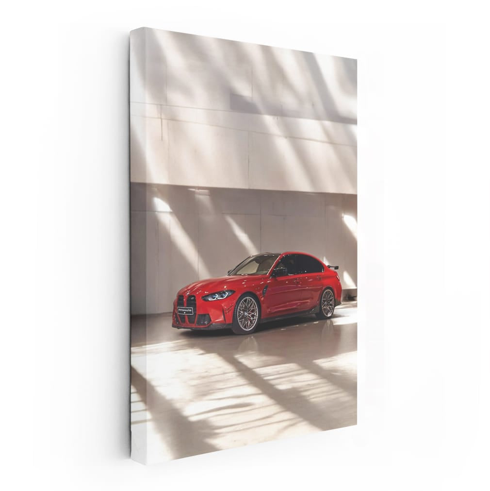 Fiery Red BMW M3 G80 - Bold Performance Machine