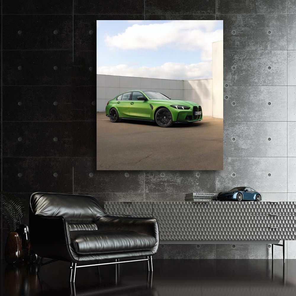 Vibrant 2025 BMW M3 G80 in Juicy Green - Power Meets Elegance