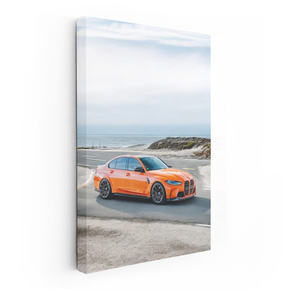 Vibrant Orange BMW M3 G80 - Sporty Elegance in Motion