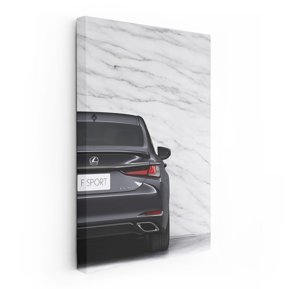 Lexus ES F SPORT in White Marble - Elegant and Sporty Ride