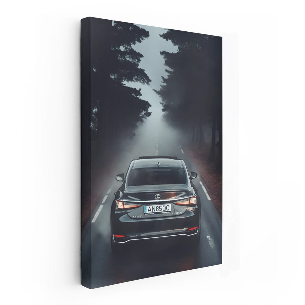 Lexus ES Enveloped in Fog - Elegant and Timeless Ride