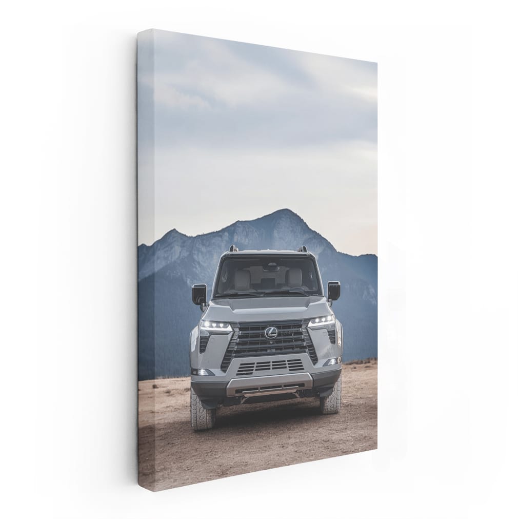 Lexus GX 550 Overtrail SUV 4WD Adventure in Mountains