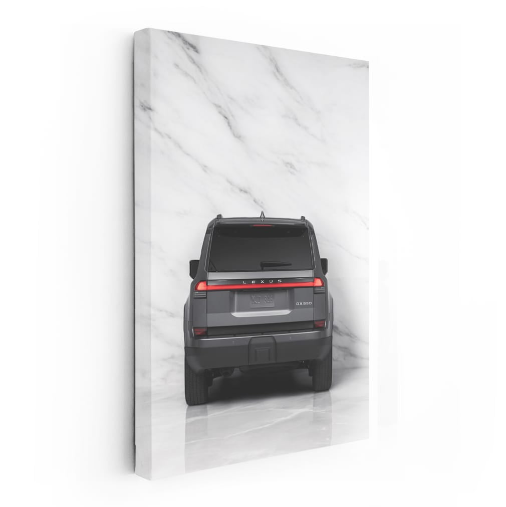 White Marble Lexus GX SUV - Elegance Meets Adventure
