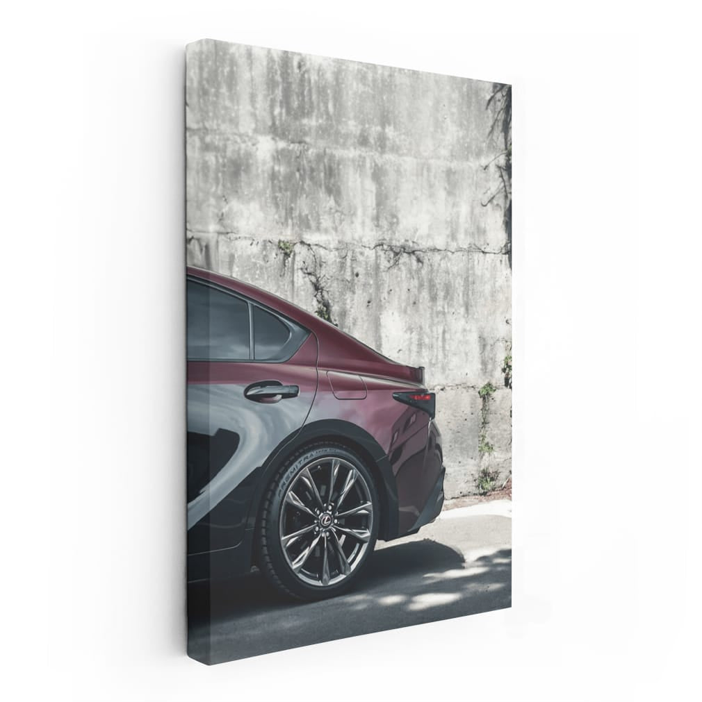 2023 Lexus IS F-Sport by Concrete Wall - Sleek Performance