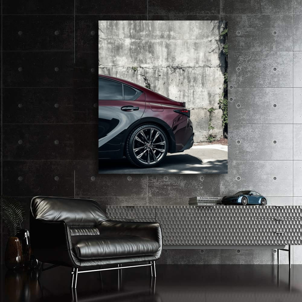 2023 Lexus IS F-Sport by Concrete Wall - Sleek Performance