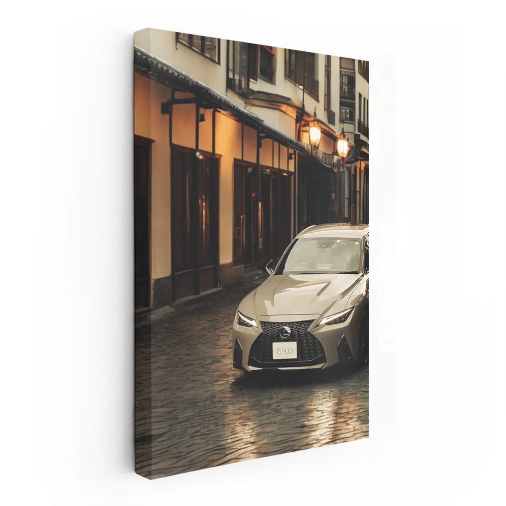 Lexus IS Cruising Through Kyoto Streets - Elegance in Motion