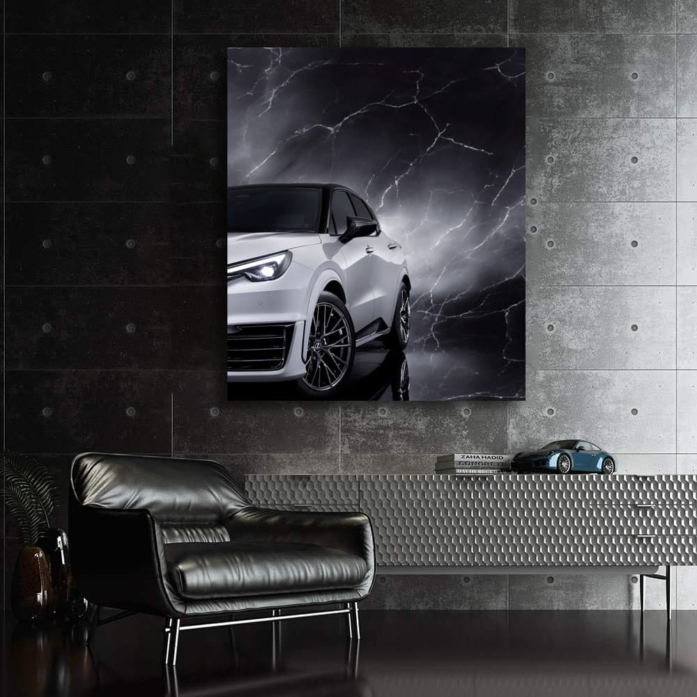 Lexus LBX MORIZO RR in Black Marble - Sleek and Sophisticated