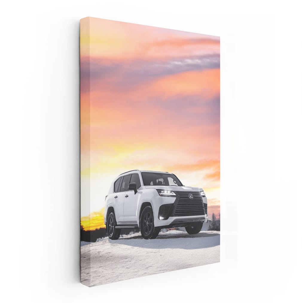 Lexus LX in Sunset Glory - Majestic and Powerful Ride
