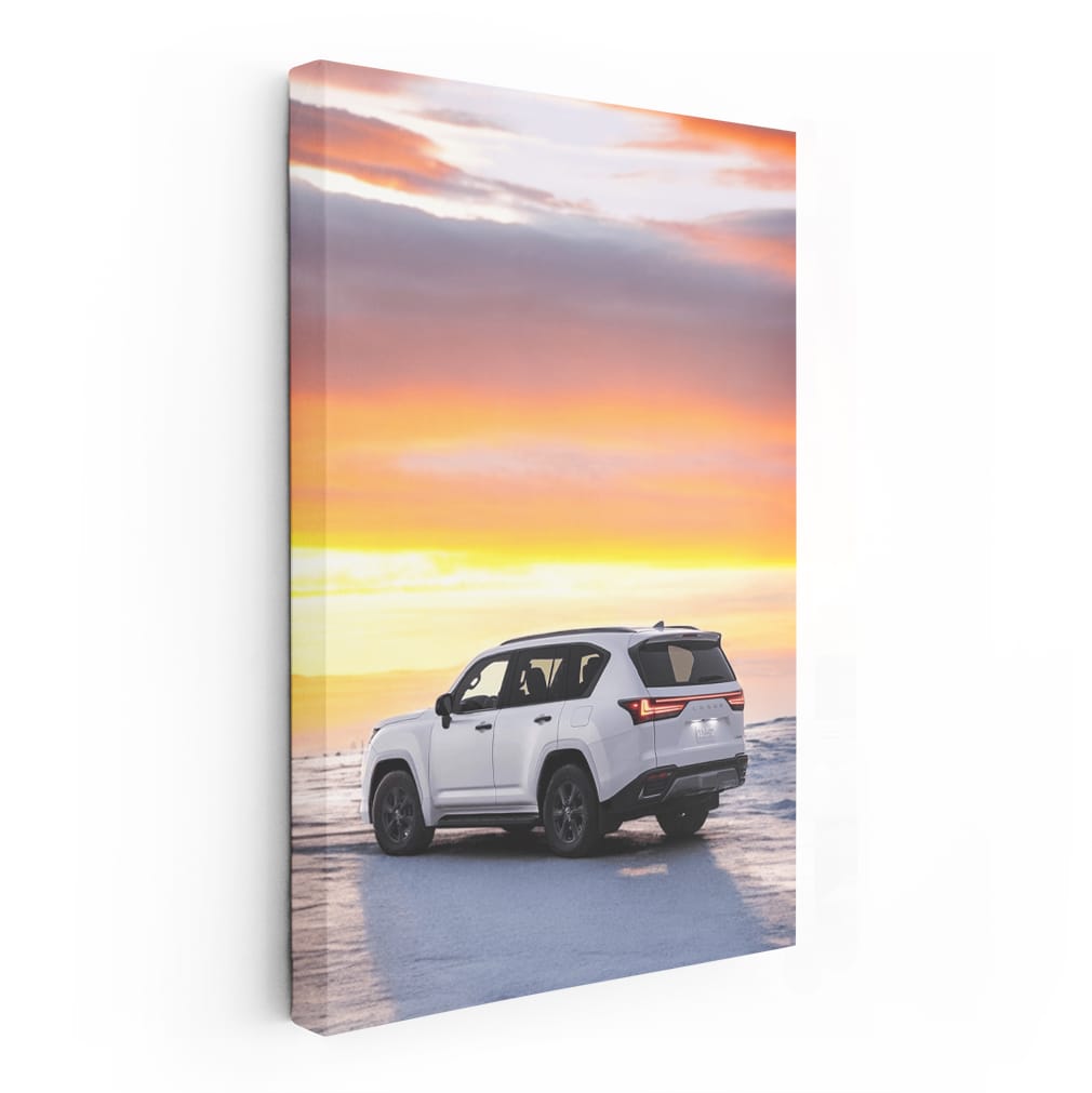 Lexus LX at Sunset - Luxury SUV with Elegance