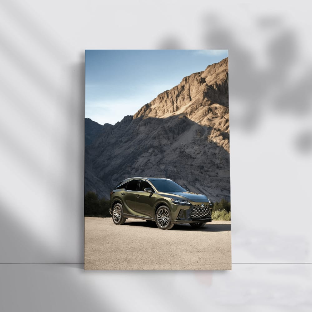 Lexus RX 350h Luxury AWD SUV in Mountains - Elegance Redefined