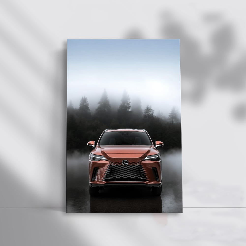 Lexus RX Shrouded in Fog - Elegant, Powerful Drive