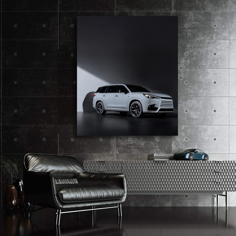 Lexus TX Car Parked - Sophisticated and Sleek Ride