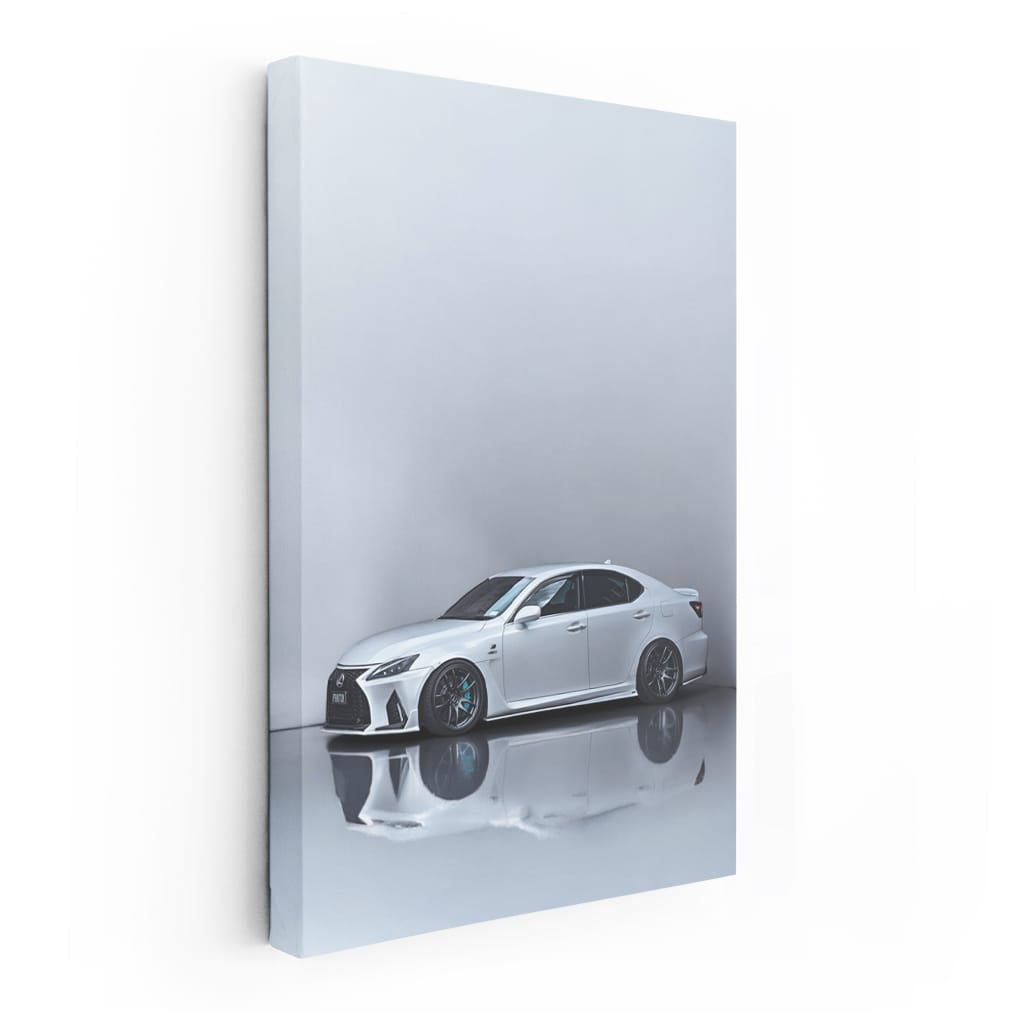 Lexus IS-F in White Elegance - Parked Performance Beauty