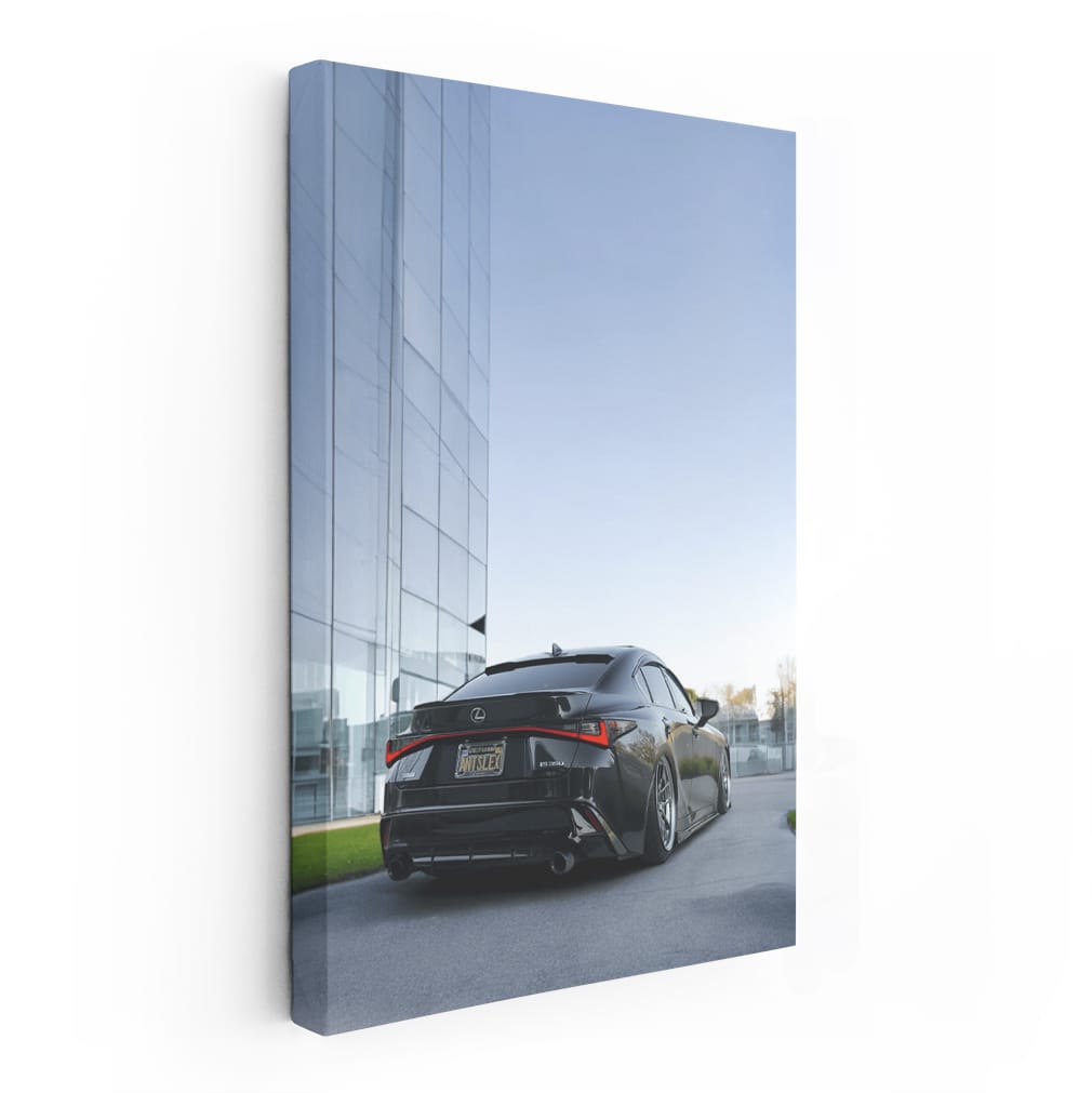 Lexus Black Glass Building - Modern Luxury Refined