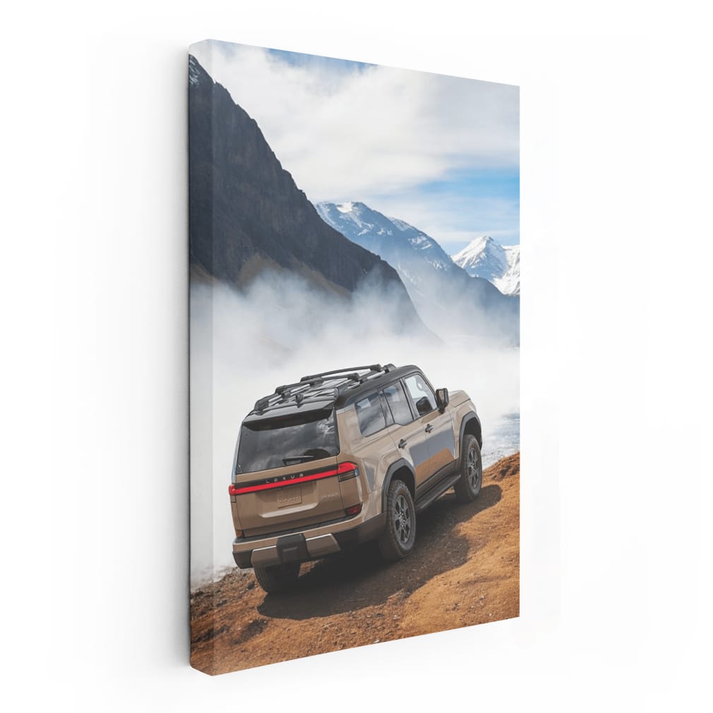 Lexus Adventuring in Mountains - Rugged Elegance