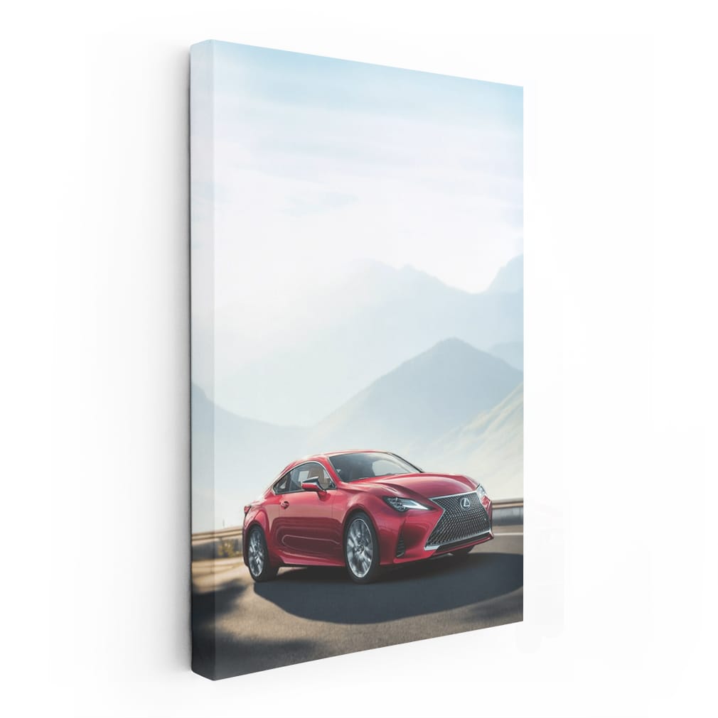 Lexus Ascending: Power and Elegance in Mountain Drive