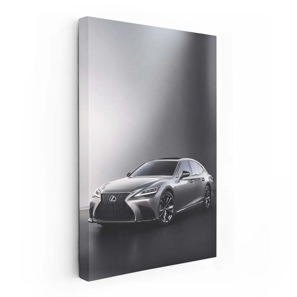 Sleek Lexus Parked in Lot - Luxury in Motion