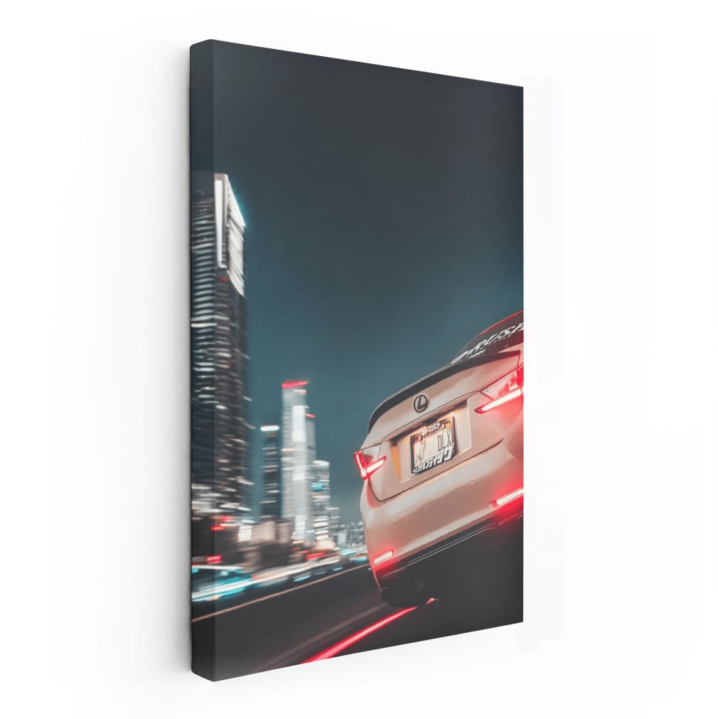 Lexus Night City Drive - Sleek Sophistication in Motion